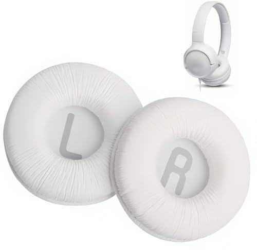 ZWWOGE 1 Paio Cuscinetti Cuffie per JBL Tune600 T500BT T450 T450BT JR300BT, (Non Compatibili con Tune600btnc) Copri Padiglioni Cuffie Universali 70mm con Memory Foam