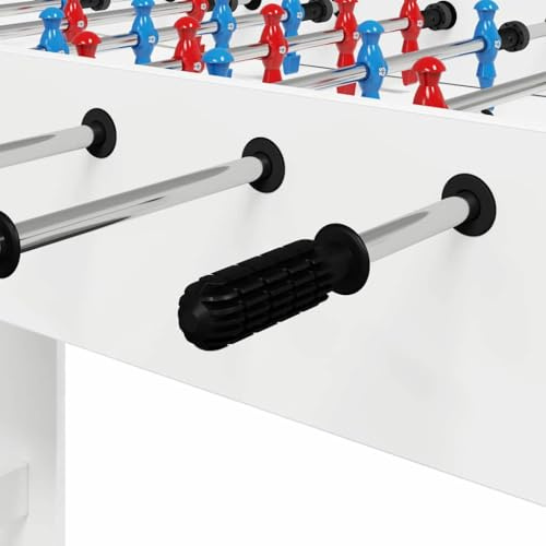 Mangloder bordsfotboll handtag svart 3,1 x 3,1 x 17, PP för kickbord tillbehör reservdel inomhus lektillbehör