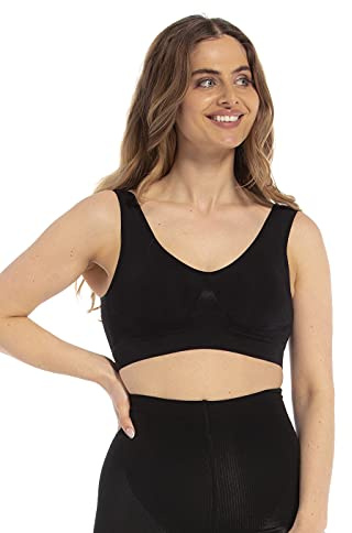 Magic Bodyfashion Damen Comfort Bra BH, Schwarz (Black 4921), X-Large