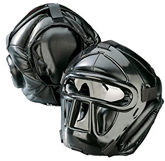 KWON Kopfschützer Black Line mit Top Pad M