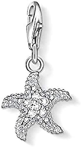 Thomas Sabo Damen Charm-Anhänger Seestern Charm Club 925 Sterling Silber 0917-051-14