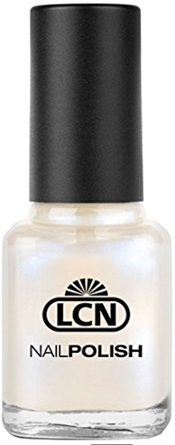 LCN Nail Polish Nr. 21 (tender silk) 8ml - Nagellack perlmutweiß