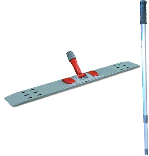 maxxi4you 1 x Klapphalter mit Teleskopstiel für Wischmopp Bodenreinigung Mopp 80 cm