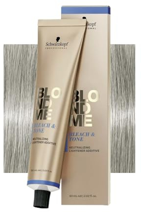 Schwarzkopf Blondme Bleach & Tone 60ml, Schwarzkopf Blondme Bleach & Tone:B - Cool Additive