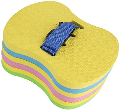 Kinder Kickboard, Back Float Schwimmtrainer Hilfe, EVA Schwimm Taillen Back Float Trainer, Verstellbar, 3 lagig, für Kinder (empfohlen für die Verwendung Unter 90 kg)