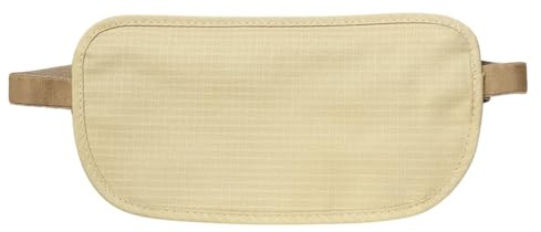 Geldgürtel, Verdeckte Bauchtasche, Diebstahlschutz, Versteckte Reise Geldbörse Diebstahlsichere Tasche mit Verstellbarem Riemen für Workout Laufen Reisen Wandern