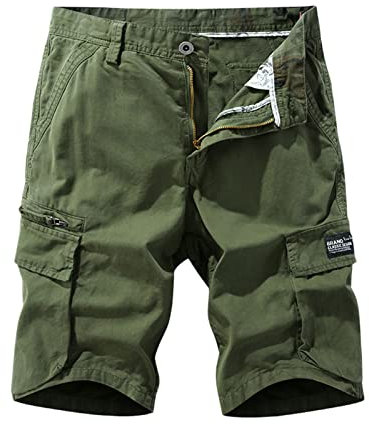 SRZYMJ Sehr Kurze Hosen Herren Lange Boxershorts Herren Badehose Herren Grün Kurze Cargohose Herren Herren Hose Schwarze Hose Herren Kurze Hose Herren Stretch AG Arbeitsoveralls XL
