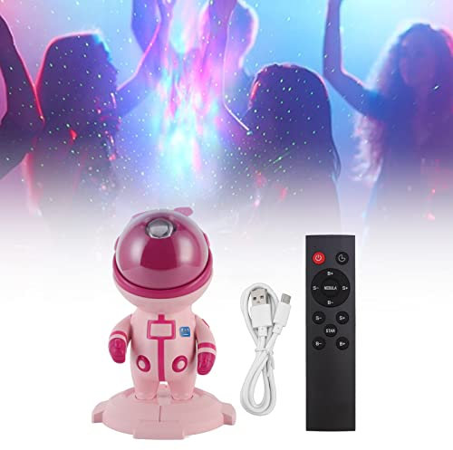 UEGFSIJRF Star LED Night Light Proiettore USB Astronauta Star Proiettore Lampada RGB Ambiente Proiezione Luce Bambini Regalo di Compleanno