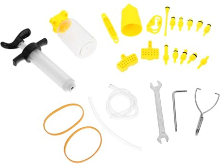 CORHAD 1set Disc Brake Oiling Tool Kit Bike Brake Bleed Kit Guide Compatible Bike Repair Tool Zoom