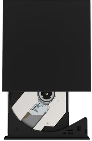 Whltzf Small USB Type C Externe Drives CDS Player Speed ​​Data Transfer Abs Drives Upgraes pour Ordinateur Portable Desktop Ordinateur Portable DVDs Lecteur