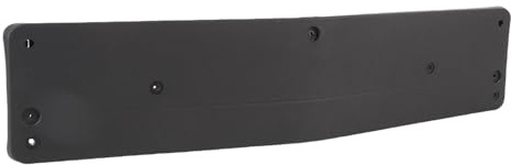 RASTKY Schwarzer Kennzeichenhalter für Vorne für E-Klasse W211 2006–2009, OE, 2118170178, Einfache Installation, aus ABS-Materialien, mit Ersatzhalterung für Rahmenetiketten nach