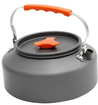 SUPVOX Bouilloire de Camping Portable avec Poignée Pliante Chaleur pour Voyage Extérieur Pique et Randonnée