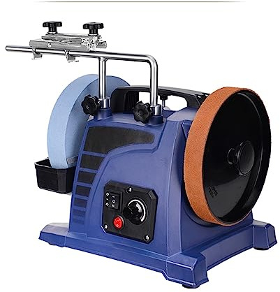 H8 Affilacoltelli raffreddato ad acqua a bassa velocità da 8 pollici for utensili for la lavorazione del legno for uso domestico Coltelli for incisioni Scalpelli elettrico Lucidatura superficiale