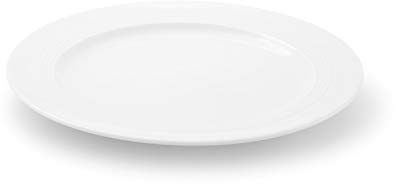 Friesland Porzellan Speiseteller 24cm Jeverland Weiß