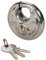 Silverline Tools 292707 - Candado circular de acero inoxidable (70 mm)