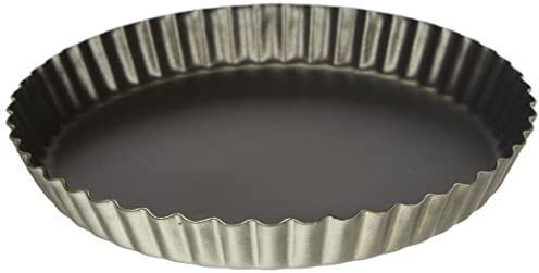 Lacor 68723 - Moule en aluminium bouclé antiadhésif. 24 cm - Noir | Ustensile professionnel durable; conçu pour un rendement optimal y nettoyage rapide et facile au lave-vaisselle