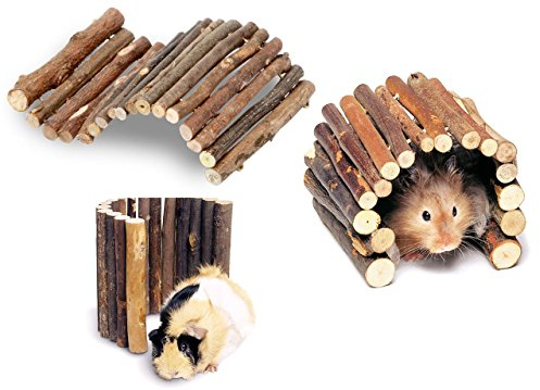 Karlie Wonderland Weidenbrücken, Nagerspielzeug, Holz, Natur, 13x21 cm