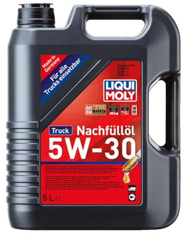 LIQUI MOLY Truck Nachfüll-Öl 5W-30 | 5 L | Synthesetechnologie Motoröl | Art.-Nr.: 4615
