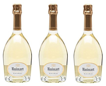 VINADDICT LOTE 3 CHAMPAGNES RUINART BLANC DE BLANCS 750 mililitros