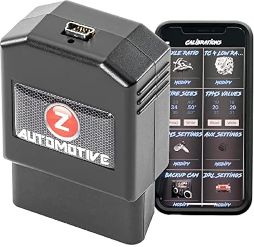 Z Automotive JK Blaster fits 2007-2017 Wrangler JK | Device & Mobile App | OBD2 Plug-in Device | Calibrations, Live Features, View and Clear Diagnostic Trouble Codes