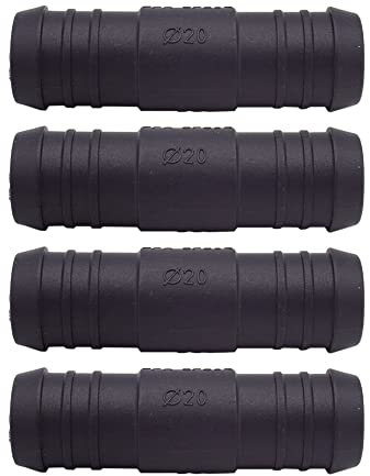 4 x YOU.S Original Schlauchverbinder Zwischenstück RGV Ø 20x20 mm - Gerade Form