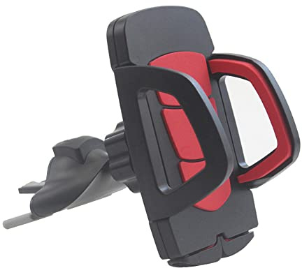 URFEDA KFZ Handyhalterung Auto Lüftung, Auto Air Vent CD-Panel Handyhalterung Universal Handy Halterung Auto Zubehör, 360° Drehung Handyhalter Auto Handyhalterung Kompatibel mit iPhone Samsung USW