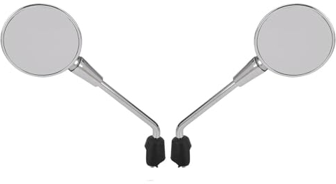 Motorrad Rückspiegel Linker Und Rechter Rückspiegel Chrom Für Vespa Für Primavera 50 125 150 2014–2022 Motorrad Lenkerendenspiegel