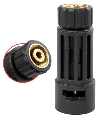 Seailka Adapter B Bajonett für Kärcher Hobby Zubehör auf Profi-Maschinen, Innengewinde M22 IG Bajonettanschluss Zubehör für Kärcher Hochdruckreiniger