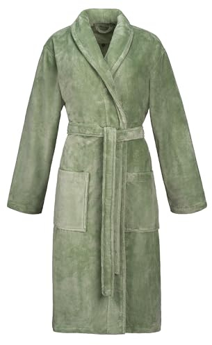 Vossen Damen Bademantel Pico Eucalyptus M