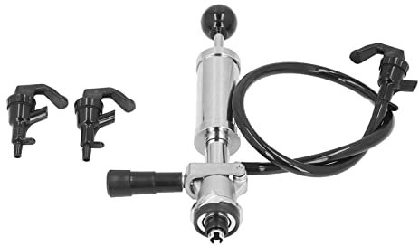 Lybunair Grifo de cerveza de acero roscado de 4 pulgadas con grifo de cerveza para sistema S