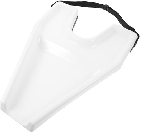 KOMBIUDA Salon Haarwaschbecken Aus Leichtem Kunststoff Mit Ergonomischer Nackenstütze Geneigtes Tragbares Haarwaschtablett Für Einfaches Haarewaschen Zu Hause Oder Salon