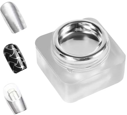Vernice gel in metallo, smalto per unghie effetto specchio di alta qualità, manicure artistica professionale, smalto gel UV/LED ad alta lucentezza, design per unghie cromate, forniture di qualità