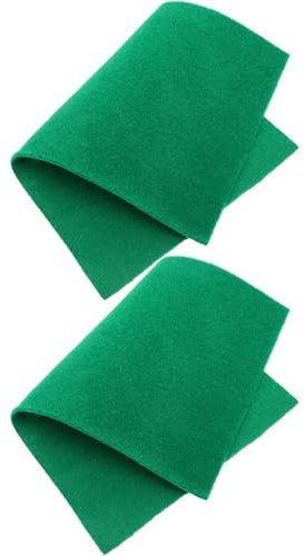 DIYEAH Alfombra para Reptiles Absorbente y Resistente al Desgaste, Material de Doble Cara, Tamaño 50x30 Cm, Uso en Terrarios para Serpientes y Tortugas, Kit de 2 Piezas, Color Verde