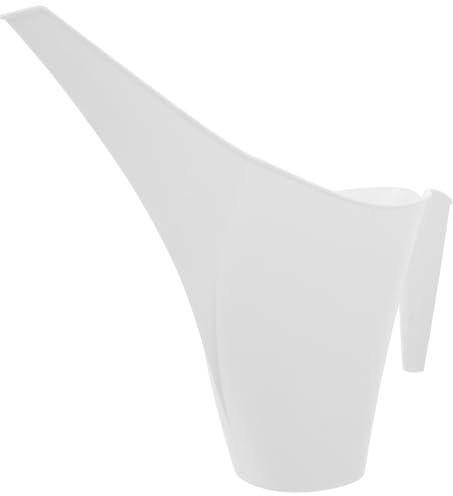 DIYEAH Irrigatore per Piante da Interno Bianco da 1.8l in Pp con Beccuccio ed Ergonomico per Annaffiature Precise e Prestazioni Affidabili in Giardinaggio