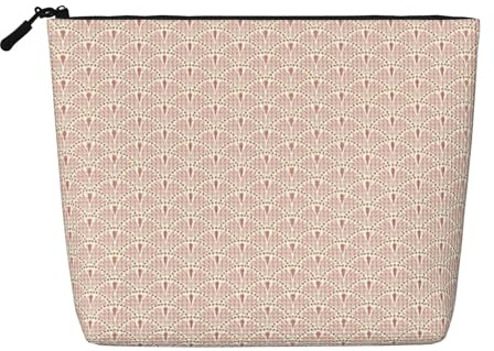 Grande trousse de maquillage portable en forme de tour Eiffel - En chanvre - Résistante à l'eau - Pour voyage