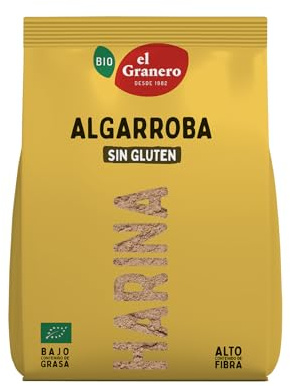 El Granero Integral - Harina de Trigo Algarroba BIO Sin Gluten- 500 g