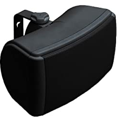 Q-Installera QI45EW 4,5 € On-Wall högtalare (svart)
