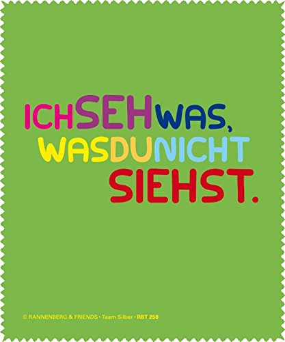 Rannenberg & friends Brillenputztuch SEH was, was du Nicht siehst