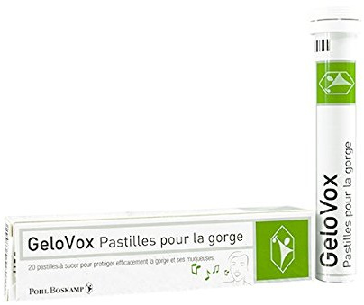 POHL BOSKAMP - Gelovox 20 pastilles pour la voix