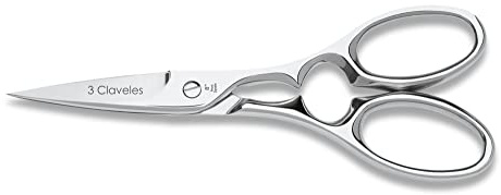 3 CLAVELES Star - Ciseaux de Cuisine, INOX, 20,32 cm