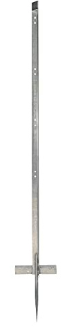 Gallagher Eck- & Montagepfahl - 2 m (für 5 Haspeln) - Haspel für Weidezaun - Für professionelle Anwender - Stabiler und ergonomischer Griff - UV-stabiler Kunststoff - Hochwertige Verarbeitung