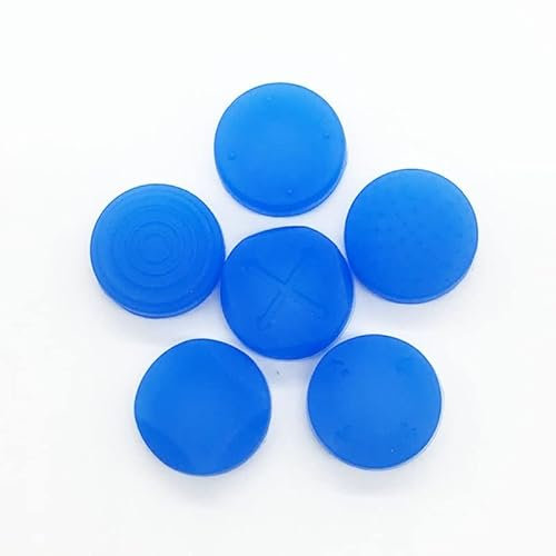 10Set Silicone Grip Analog Joystick Cap Cover For Sony PS Vita PSV Console 1000 2000 Buttons (Color : Blue)