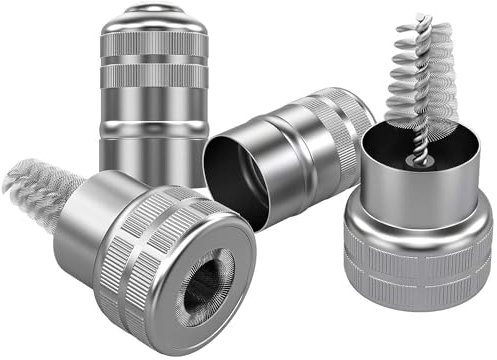 Greluma 2 Pz Detergenti per terminali della Batteria per Auto, spazzole per la Pulizia dei terminali della Batteria per imbarcazioni Marine per Auto