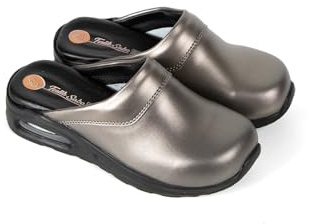 Terlik Sabo AirLight ST1093 Zuecos de Cuero Mules Zapatillas Zapatos Sabot, Mujer, Dirigir, EU 37