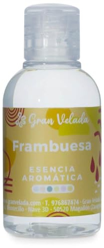 Esencia aromática de Frambuesa | Fragancia Dulce con Notas de Vainilla y Violeta | Perfecta para Perfumes, Jabones y Velas | Uso Profesional | 50 ml