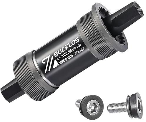 Movimento Centrale Perno Quadro Movimento centrale for bici Movimento centrale filettato quadrato Asse cavo for bicicletta for MTB Strada Bicicletta pieghevole E-Bike Parte Movimento Centrale Mtb(68x1