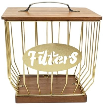 Contenedor de Almacenamiento Estante De Almacenamiento De Hierro, Caja De Almacenamiento De Cápsulas De Café, Cesta De Almacenamiento For Dormitorio, Escritorio, Caja De Almacenamiento De Cosméticos D