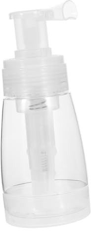 WEKADRIN Tragbare Talkumpuderflasche 180ml Aus Kunststoff Mit Feinem Sprüher Für Damen Reise Kosmetik Hautpflege Behälter Kompakt Leicht