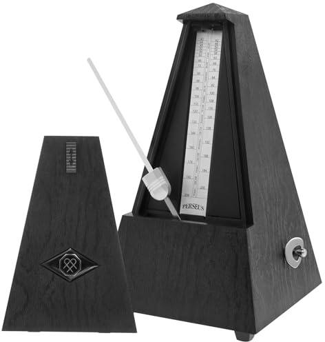 Gatphy Mechanical Metronome, Universal Metronome for Piano Guitar Ukulele Violin Drums Saxophone Loud Sound and High Precision Track Beat and Tempo for Beginners Musician
