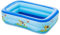 Bordeag Piscina hinchable 120 x 90 x 33 cm piscina piscina hinchable piscina hinchable rectangular piscina inflable para casa, jardín, exterior, patio trasero (azul)